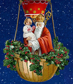 Wand-Adventskalender - Weihnachtszauber auf dem Schloss