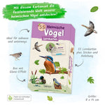 Trötsch 55 Lernkarten Heimische Vögel (Innenansicht)