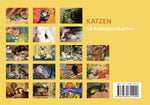 Postkarten-Set Katzen (Innenansicht)