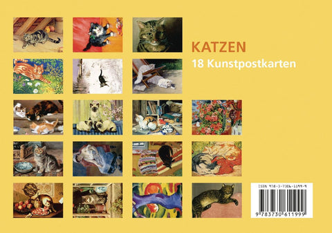 Postkarten-Set Katzen