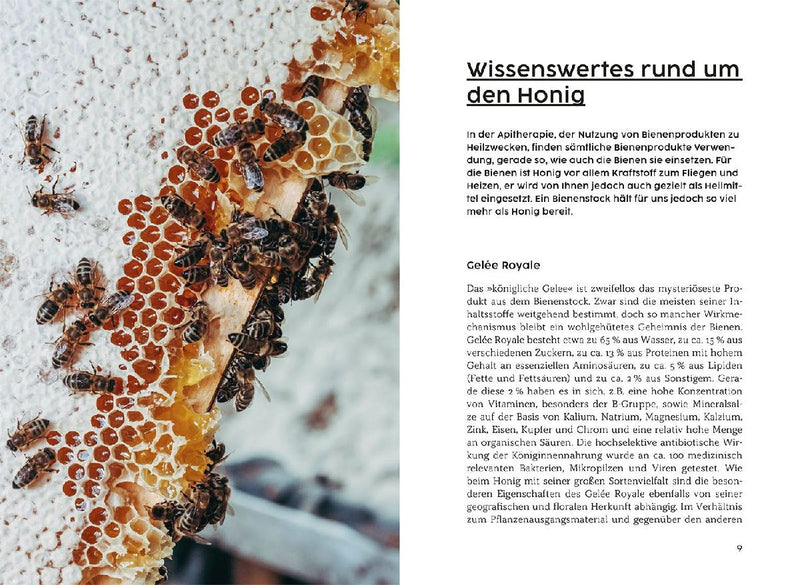 Gesund mit Honig (Innenansicht)