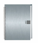 Wochen-Cheftimer A5, Alu silber 2027