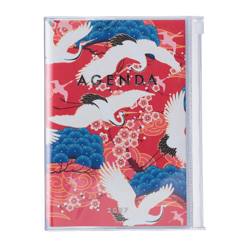 MARK'S 2026/27 Diary B6 Japan  // Birds Red