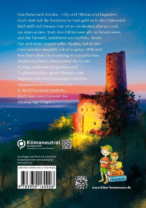Abenteuer rund um Heidelberg und Odenwald - Lilly, Nikolas und ein Alpaka auf Abwegen