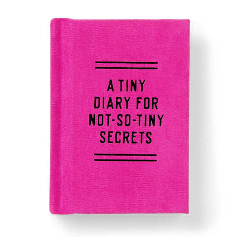 Tiny Diary for Not So Tiny Secrets