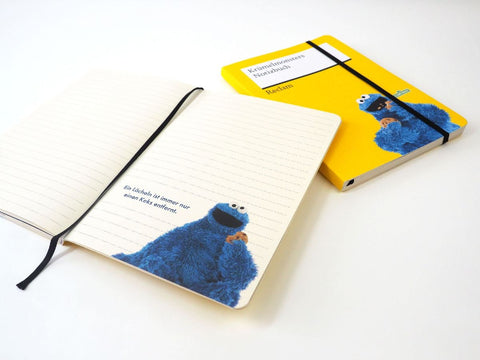 Krümelmonsters Notizbuch