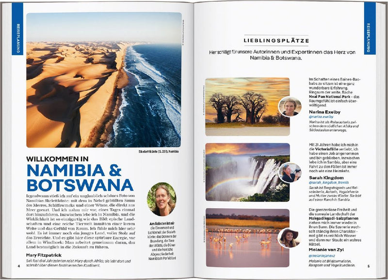 LONELY PLANET Reiseführer Namibia & Botswana (Innenansicht)