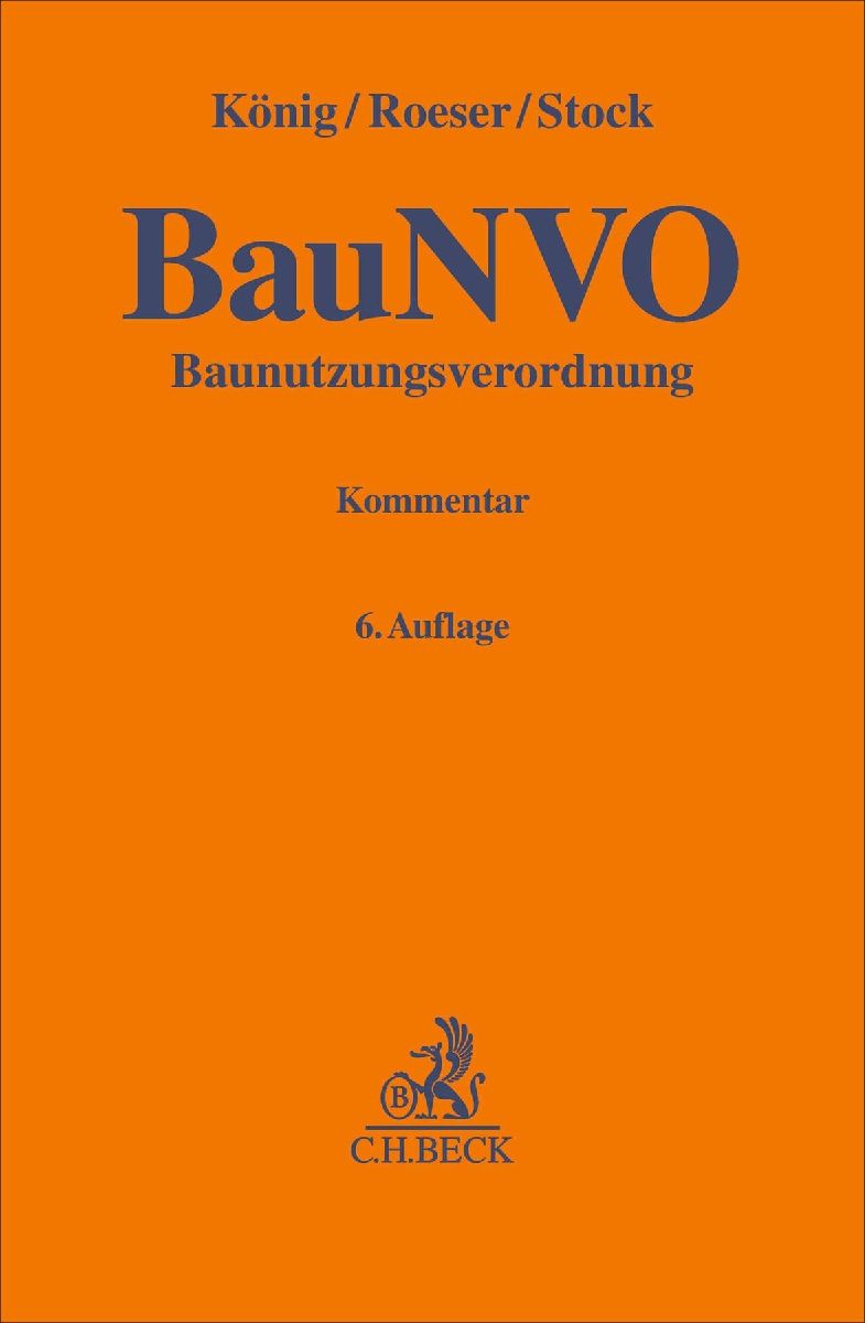 Baunutzungsverordnung. BauNVO