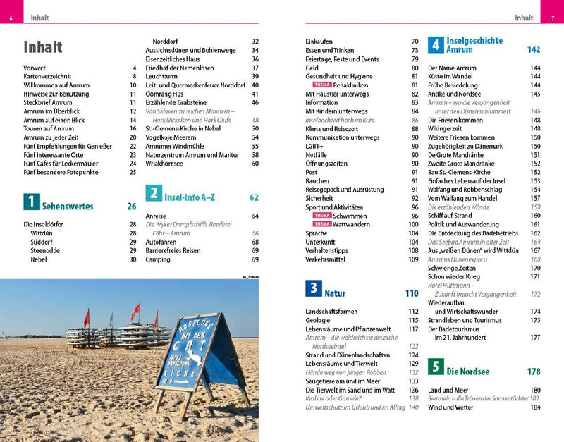 Reise Know-How Reiseführer Amrum (Innenansicht)