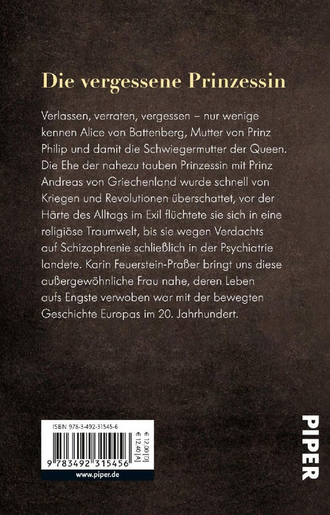 Alice von Battenberg - Die Schwiegermutter der Queen