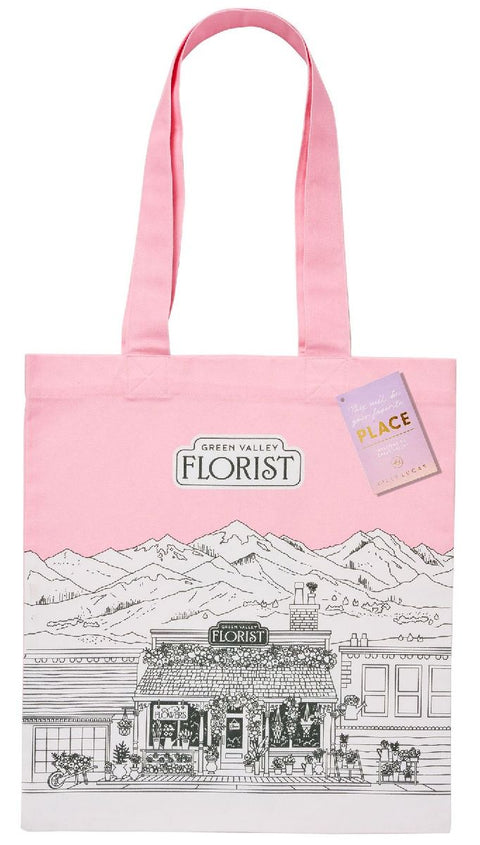 Main Street Tote Bag 'Green Valley Florist'