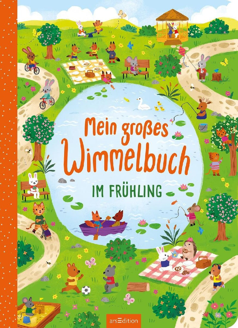 Mein großes Wimmelbuch - Im Frühling (Innenansicht)