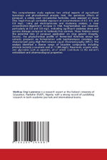ANALYTICAL METHODS IN AGRICULTURAL TOXICOLOGY: