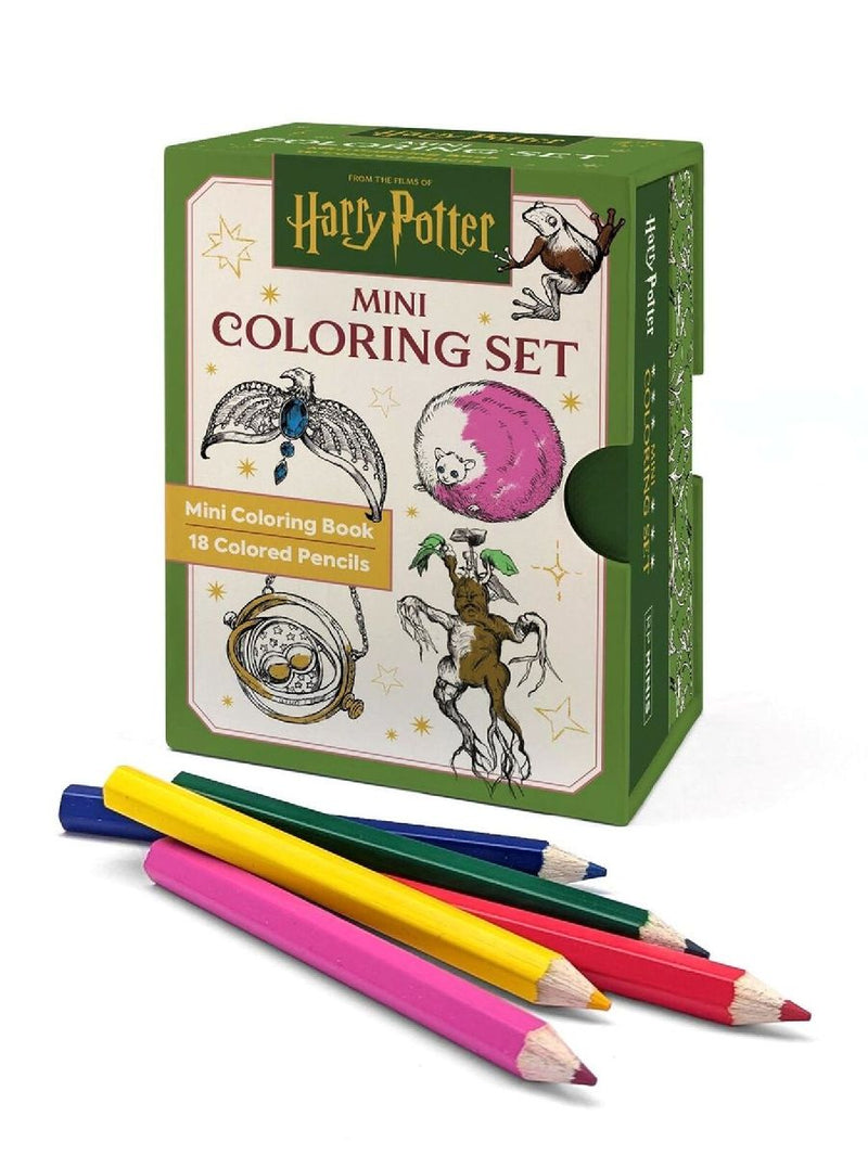 Harry Potter Mini Coloring Set | Taschenbuch – Averdo