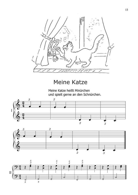 Klavierschule für Kinder, Band 1