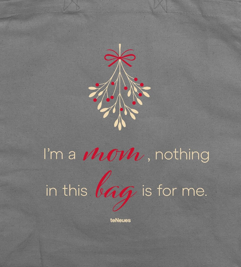 Weihnachten Mom, grau