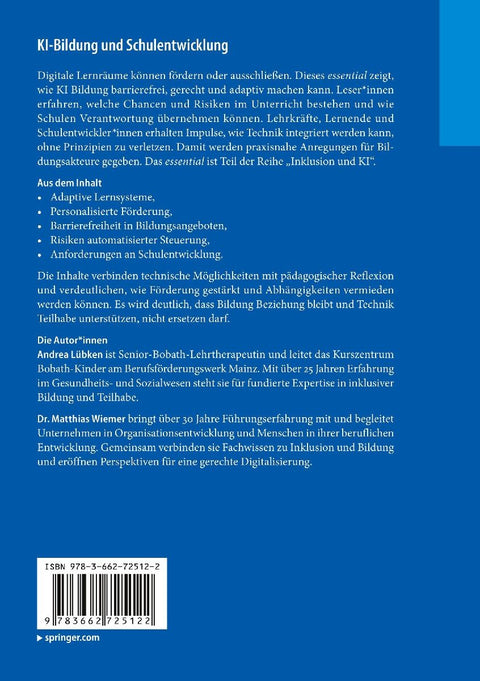 KI-Bildung und Schulentwicklung