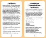 Aquarellfarben mischen - das Kartenset