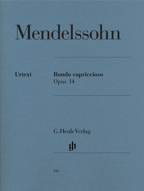 Mendelssohn Bartholdy, Felix - Rondo capriccioso op. 14