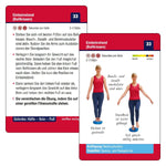 Trainingskarten Gelenke: Hüfte - Knie - Fuß (Innenansicht)