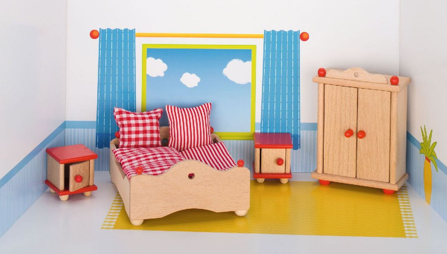 Puppenmöbel Schlafzimmer