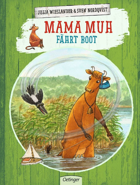 Mama Muh fährt Boot