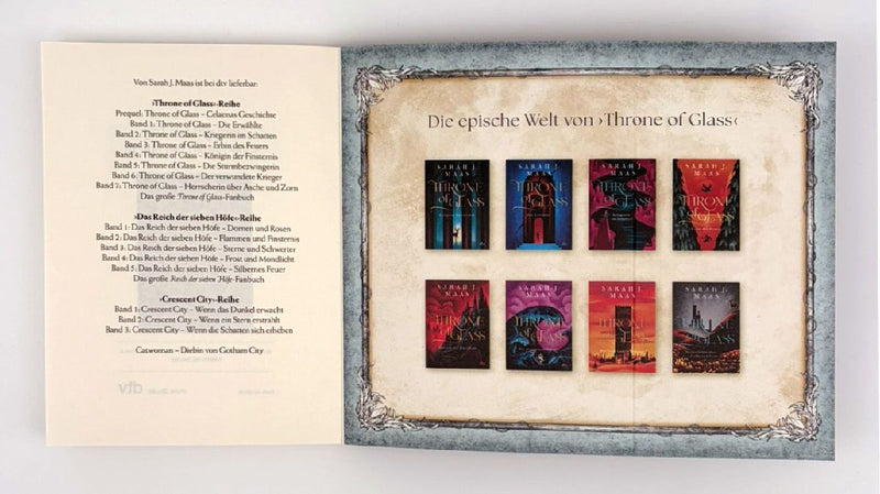 Throne of Glass - Kriegerin im Schatten (Innenansicht)