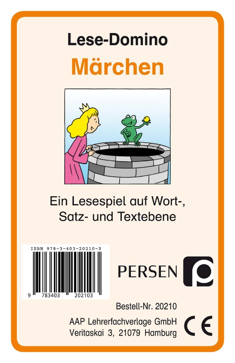 Lese-Domino: Märchen