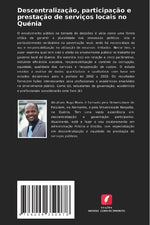 Descentralização, participação e prestação de serviços locais no Quénia (Rückseite)