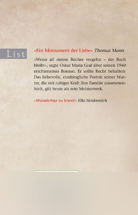 Das Leben meiner Mutter