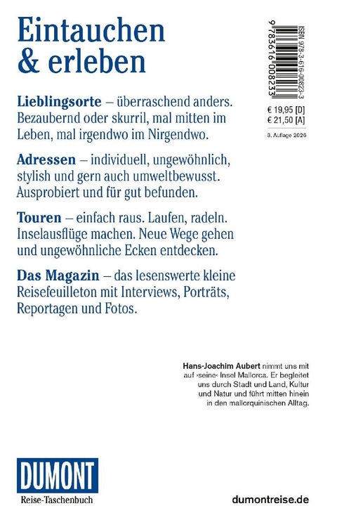 DUMONT Reise-Taschenbuch Reiseführer Mallorca