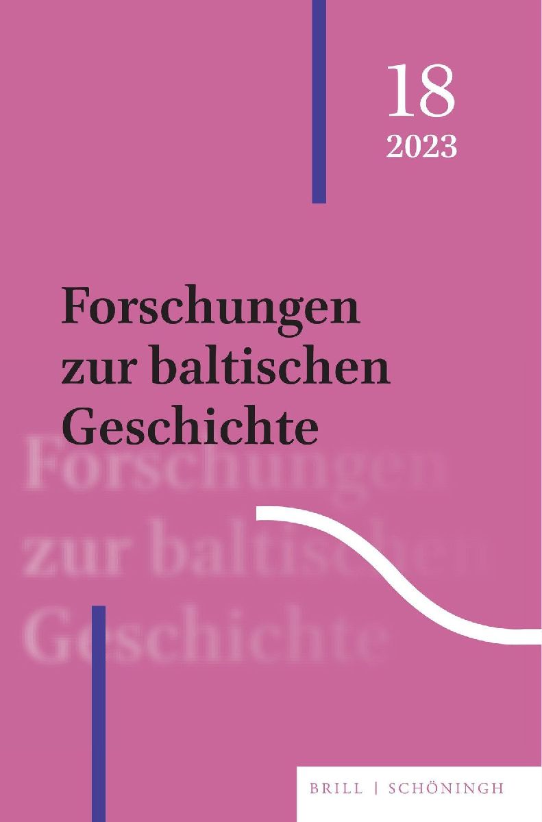 Forschungen zur baltischen Geschichte