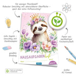 TRÖTSCH - Jahresbezogenes Hausaufgabenheft Grundschule Faultier 26/27