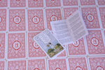 Lenormand Orakelkarten - rote Eule (Innenansicht)