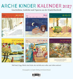 Arche Kinder Kalender 2027 (Rückseite)