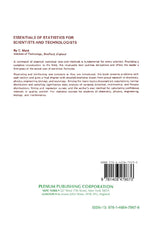 Essentials of Statistics for Scientists and Technologists