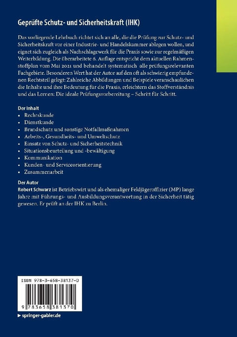 Geprüfte Schutz- und Sicherheitskraft (IHK)