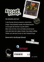 Escape School 1. Das Zauberbuch (Rückseite)