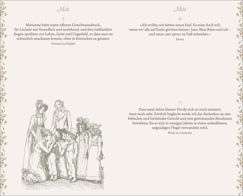 'Zärtlichkeit des Herzens'. Mit Jane Austen durch das Jahr