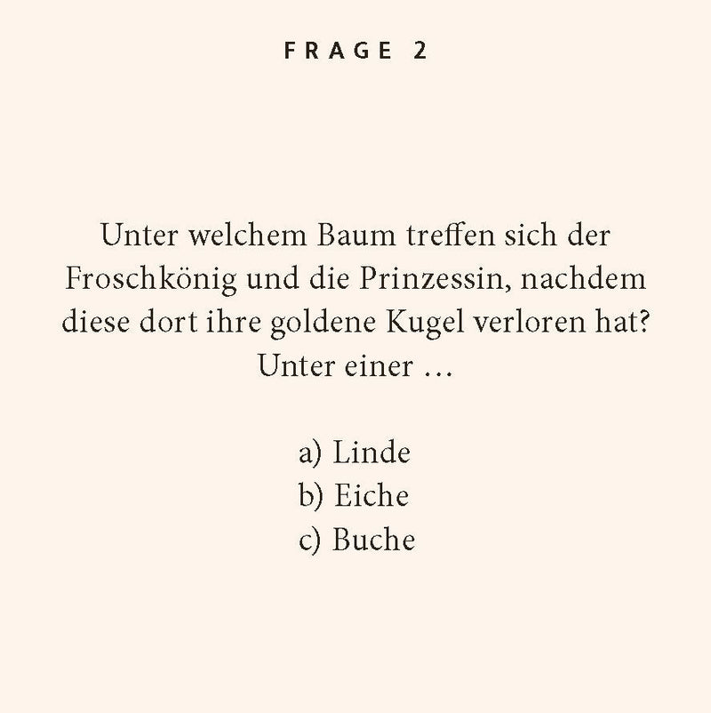 Grimms-Märchen-Quiz (Innenansicht)