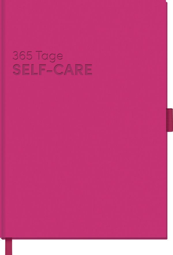 Self-care-Tagebuch Fuchsia (Innenansicht)