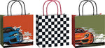 Geschenktaschen 20x8cm Schorsch rot