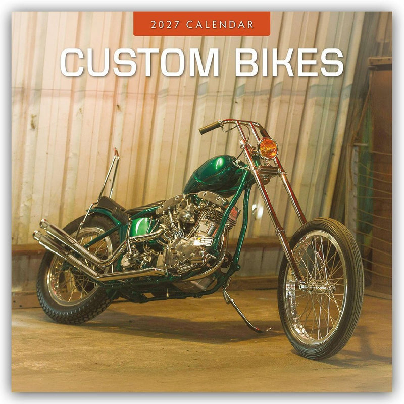 Custom Bikes - Umgebaute Motorräder 2027 - 16-Monatskalender