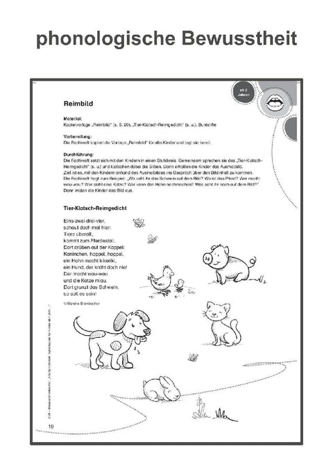 Kita Sprachstark: Sprachspiele für Kinder ab 1 Jahr