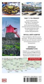 TOP10 Reiseführer Azoren (Rückseite)