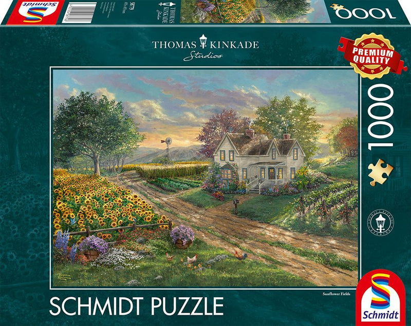 Sonnenblumenfelder