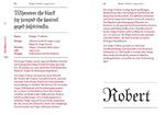 The quick classification guide for typography (Innenansicht)