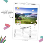 TRÖTSCH - Foto- und Bastelkalender Premium A4 2027 mit vielen Stickern