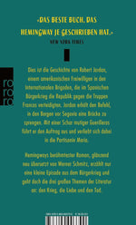 Wem die Stunde schlägt (Rückseite)