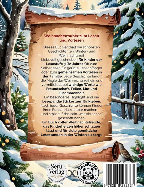 Weihnachtsgeschichten für Kinder / Vorlese- und Erstlesebuch, Lesestufe 3